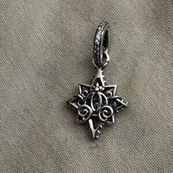 Pandora Disney Cinderella Blue Star Pendant - Picture 7 of 7